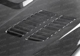 Seibon 10-13 BMW 5 Series and M5 Series (F10) GTR-Style Carbon Fiber Hood - HD1012BMWF10-GTR