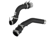 aFe Bladerunner 3in Hot and Cold Side Black Intercooler Tubes 2017 Ford Diesel Trucks V8 6.7L (td) - 46-20314-B