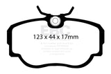 EBC Racing 87-93 BMW 325 (E30) RP-1 Race Front Brake Pads - DP8779RP1