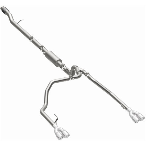 MagnaFlow 2019 Chevrolet Silverado 1500 Quad Exit Polished Stainless Cat-Back Exhaust - 19489