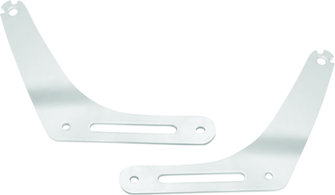 Kuryakyn Fixed Mounts Multi-Purpose Driver & Passenger Backrest 18-Up Softail Black - 7080