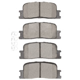 DFC 01-06 Toyota Highlander Hybrid Rear 4000 Hybridynamic Brake Pads - 4000-0885-00