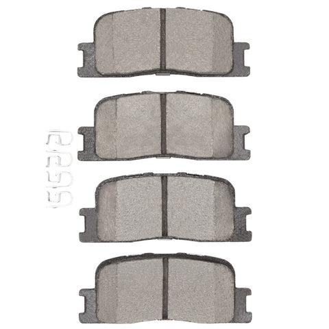 DFC 01-06 Toyota Highlander Hybrid Rear 4000 Hybridynamic Brake Pads - 4000-0885-00
