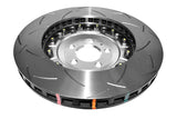 DBA 07-11 Audi S6 Front 5000 Series Slotted Rotor w/ Silver Hat - 52778SLVS