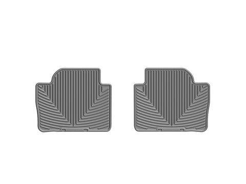 WeatherTech 12+ BMW 3-Series (F30) Rear Rubber Mats - Grey - W268GR
