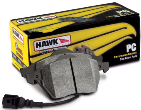 Hawk 15-18 Porsche Macan Performance Ceramic Rear Brake Pads - HB915Z.644
