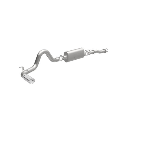 MagnaFlow Cat-Back 2016 Toyota Tacoma 3.5L V6 SS 3in Single Pass Side Exit Rear 4in Tip - 19291