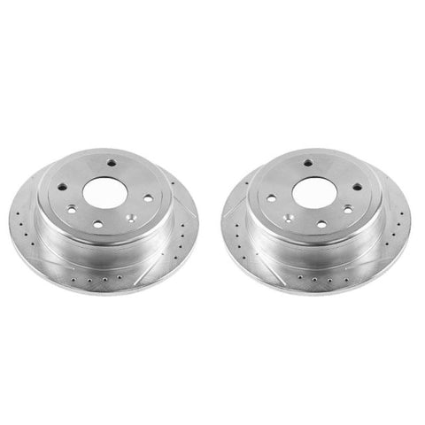 Power Stop 04-08 Suzuki Forenza Rear Evolution Drilled & Slotted Rotors - Pair - JBR1510XPR