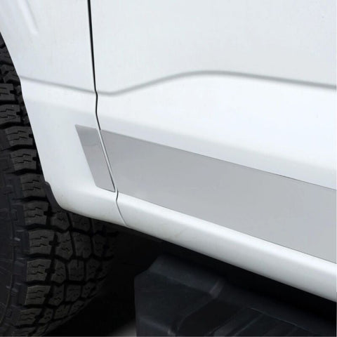 Putco 04-08 Ford F-150 Reg Cab 6.5 Short Box - 7in Wide - 10pcs Stainless Steel Rocker Panels - 9751402