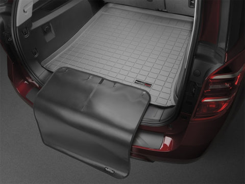 WeatherTech 23-24 Genesis GV60 Cargo Liner W/ Bumper Protector - Grey - 421700SK