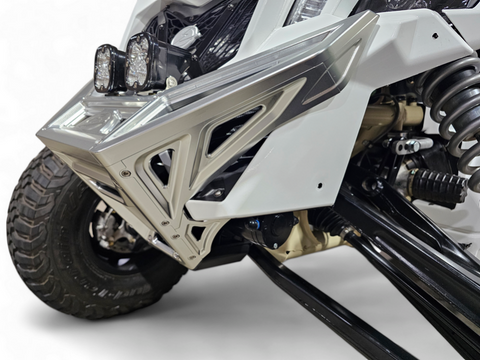 Elektric Offroad 2017+ Can Am X3 Maverick Billet Front Winch Bumper Anodized Clear - FWB210036