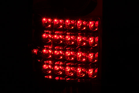 ANZO 1989-1995 Toyota Pickup LED Taillights Red/Clear - 311043