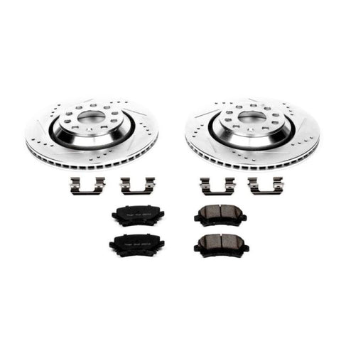 Power Stop 09-17 Volkswagen CC Rear Z23 Evolution Sport Brake Kit - K4628