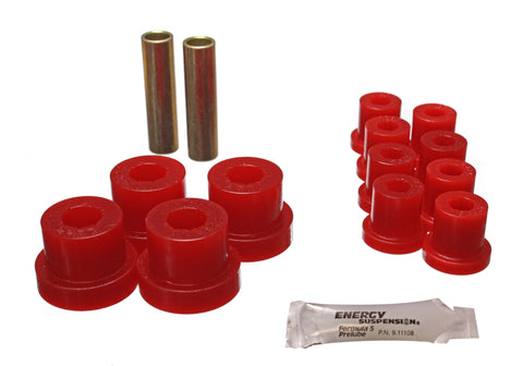 Energy Suspension Jeep Spring Bushing Set - Red - 2.2115R
