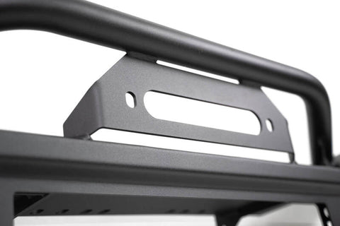 DV8 Offroad 18-23 Jeep Wrangler JL / 20-23 Jeep Gladiator JT FS-7 Mid-Width Winch Front Bumper - FBJL-07