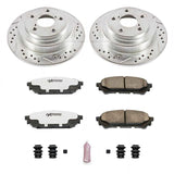 Power Stop 05-06 Saab 9-2X Rear Z26 Street Warrior Brake Kit - K447-26