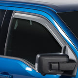 Putco 15-20 Ford F-150 - Super Crew / Super Cab / Reg Cab (Front Only) Element Chrome Window Visors - 480066
