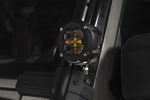 Rugged Ridge Round LED Light 3.5in Combo High/Low Beam - 15209.31