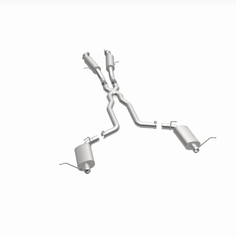MagnaFlow 12 Jeep Grand Cherokee V8 6.4L Dual Split Rear Exit Stainless Cat Back Performance Exhaust - 15064