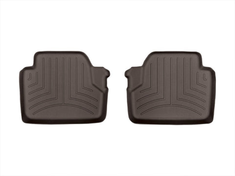 WeatherTech 2014+ BMW 4-Series Rear FloorLiner - Cocoa - 475602