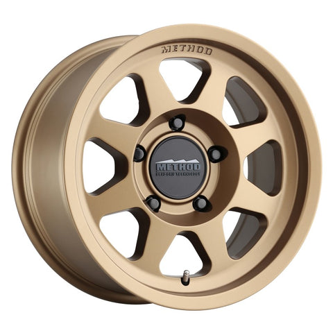 Method MR701 17x7.5 +30mm Offset 5x108 63.4mm CB Method Bronze Wheel - MR70177549930