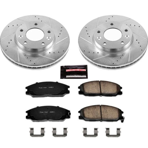 Power Stop 04-05 Kia Sedona Front Z23 Evolution Sport Brake Kit - K6108