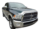 AVS 10-18 Dodge RAM 2500 Aeroskin Low Profile Hood Shield - Chrome - 622051