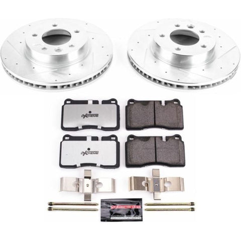 Power Stop 06-17 Volkswagen Touareg Front Z26 Street Warrior Brake Kit - K4656-26