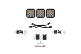 Diode Dynamics SS5 Pro Universal CrossLink 3-Pod Lightbar - White Driving - DD7250