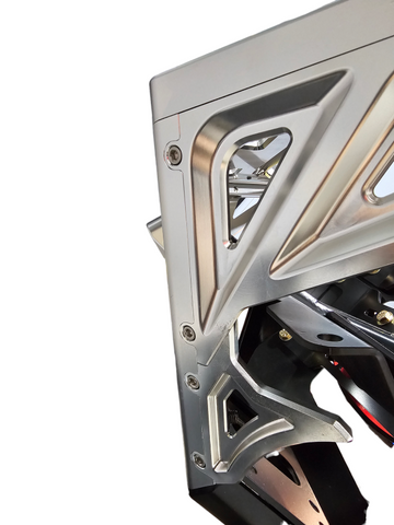 Elektric Offroad Winch Hook For Billet Series Bumper Anodized Clear - WFL110009