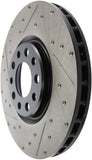 StopTech 13+ Dodge Dart Performance Slotted & Drilled Front Right Rotor - 127.63080R