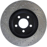 StopTech 05-13 Chrysler300/300C / 09-12 Dodge Challenger Front Left Drilled & Slotted Rotor - 127.63059L