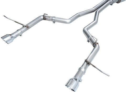 AWE Tuning 11-24 Dodge Durango 5.7L Track Edition Exhaust w/ Chrome Silver Tips - 3020-32575
