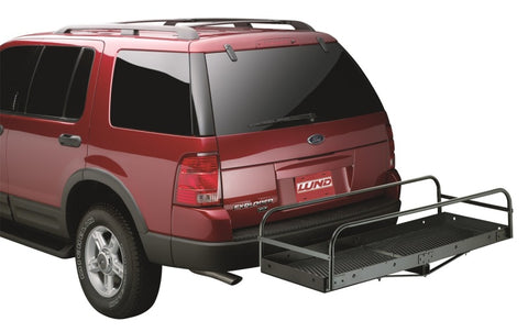 Lund Universal Sidebar Attachment 20x60 Nonfolding Steel Carrier - Black - 601008