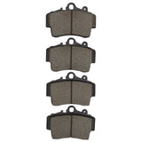 R1 97-08 Porsche Cayman Front Semi Met Brake Pads - 2311-0737-00