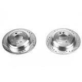 Power Stop 02-06 Mini Cooper Rear Evolution Drilled & Slotted Rotors - Pair - EBR652XPR