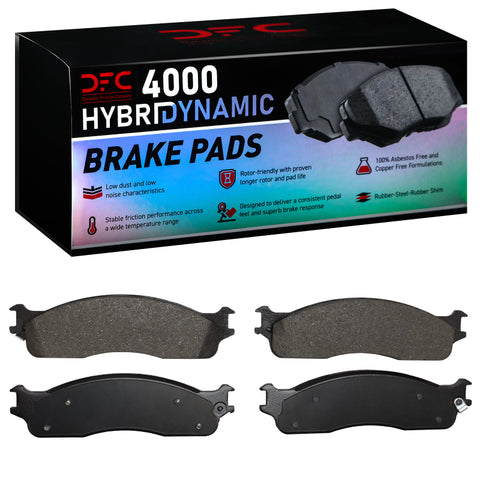 DFC 03-08 Dodge Ram 4000 (Mexico) Front 4000 Hybridynamic Brake Pads - 4000-0965-00