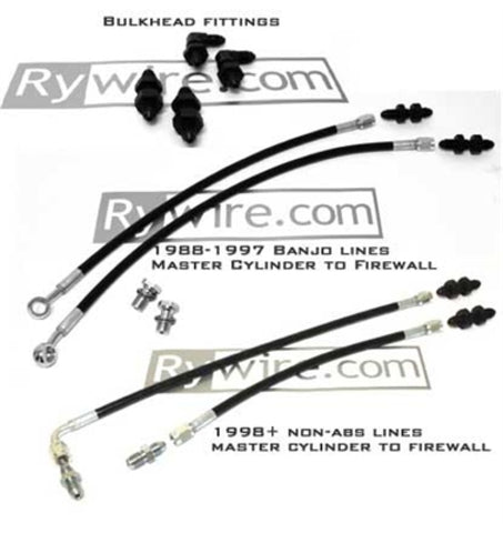 Rywire Proportion Valve Relocation Kit (Drop Ship Only - On PO Note Vehicle and Master Cyl Type) - RY-PROPORTION-VALVE-RELOCATION-KIT