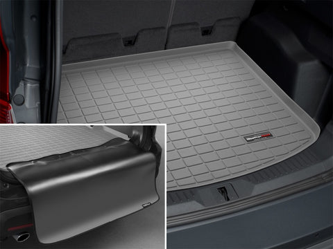 WeatherTech 2021+ Chevrolet TrailBlazer Cargo With Bumper Protector - Grey - 421369SK