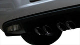 Corsa 2009-2013 Chevrolet Corvette C6 6.2L V8 LS3 Manual Black Sport 3in Cat-Back - 14108CBBLK