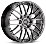 Enkei EKM3 17x7 5x114.3 38mm Offset 72.6 Bore Diameter Hyper Silver Wheel - 442-770-6538HS