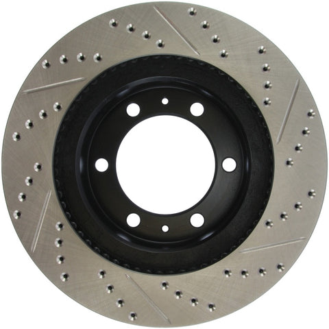 StopTech 07-08 Toyota FJ Cruiser / 05-08 Tacoma (6 lug) / 03-08 4 Runner (319mm disc) SportStop Slo - 127.44129R
