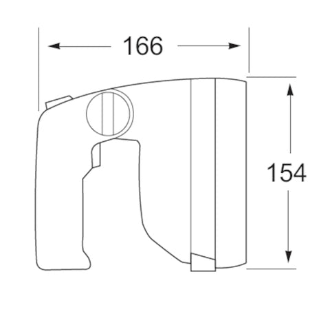 Hella Search Lamp Mg12 1H5 - 998502001