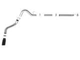 aFe Atlas 4in Aluminized Steel DPF-Back Exh 18-19 Ford F-150 V6-3.0L (td) w/ Black Tip - 49-03106-B