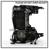 Spyder Apex 20-22 Ford F250/F350 (Halogen) High-Power LED Headlights - Black PRO-YD-FS20HALAP-SEQ-BK - 5088635