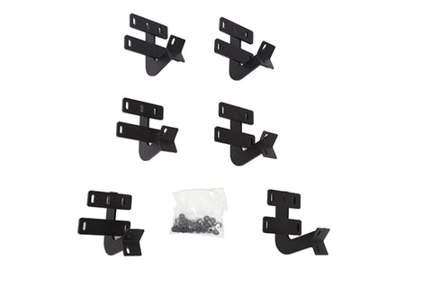 Dee Zee 19-23 Dodge/Ram Ram Running Board Hex Side Step Bracket Kit - DZ66337
