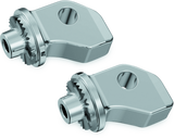 Kuryakyn Splined Peg Adapters Front Indian Scout Chrome - 8836