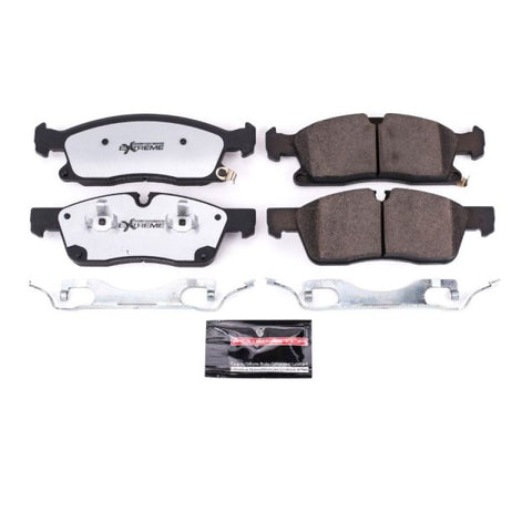 Power Stop 2017 Dodge Durango Front Z36 Truck & Tow Brake Pads w/Hardware - Z36-1904A