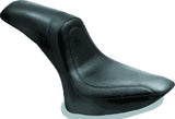 Mustang 84-06 Harley Standard Rear Tire Fastback 1PC Seat - Black - 75444
