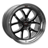 Weld S76 18x9 / 5x4.5 BP / 5.6in. BS Black Wheel (High Pad) - Non-Beadlock - 76HB8090A56A